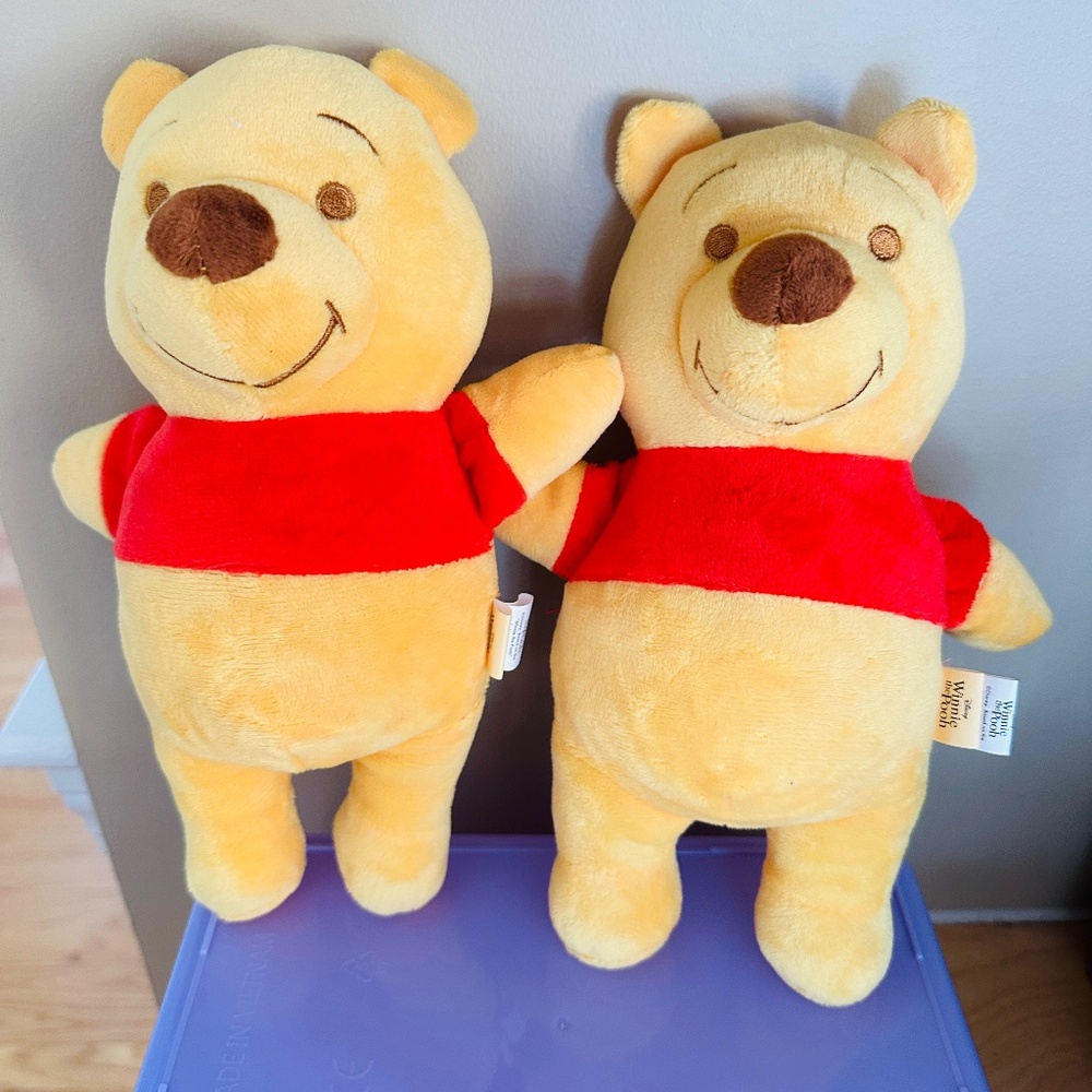 Disney Winnie The Pooh New Plush Dog Toys (2)